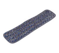 Rubbermaid Commercial 1863895 Executive Series HYGEN multi-usage en microfibre humide pour balai plat, 45,7 cm, unilatéral