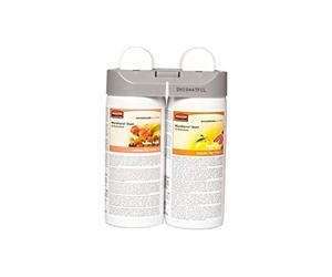 Rubbermaid Commercial Products 1910756 Microburst Duet recharges de parfum Tender Fruits et Citrus Leaves Lot de 4