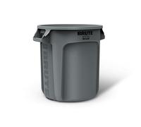 NWL Fût polyvalent gris 38 l PE D. ext.400xH435mm RUBBERMAID Quantité:1