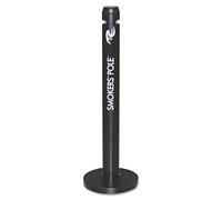 Rubbermaid Commercial Products Générique 846572 Smokers Pole Ash Bin Aluminium Weather-Resistant Base Diameter 324mm Height 1041 mm