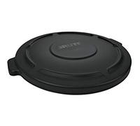 Rubbermaid Commercial Products Commercial Brute Lldpe rond déchets Couvercle - Gris, noir, 1