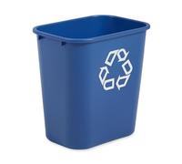 Rubbermaid Commercial Products FG295673 Corbeilles à Papier 26,5 l Bleu