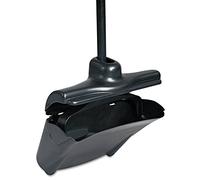 Rubbermaid Commercial Products Executive Series Pelle à Déchets Noir - Ramasse-Poussière à Couvercle pour Sols Intérieurs et Usage Professionnel - FG253200BLA