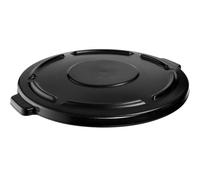 Rubbermaid Commercial Products FG264560WHT Brute Lldpe rond déchets Couvercle - Gris, blanc, 1