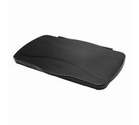 Rubbermaid Commercial Products Couvercle monté sur charnières FG267400BLA Noir