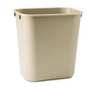 Rubbermaid Commercial Products FG295500BEIG Petite corbeille à papier Beige 13 l