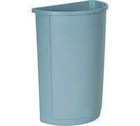 Rubbermaid Commercial Products FG352000GRAY 79 l Poubelle, Intouchable Demi-lune, Platine