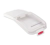 Rubbermaid Commercial Products FG9F7700CLR Couvercle coulissant ProSave avec pelle 0,9 L pour bac à ingrédients FG360088, Transparent