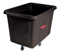 Rubbermaid Commercial Products FG9T1400BLA Chariot à Bascule en Mousse Structurée 385,55 kg, Noir