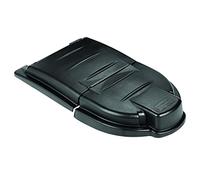 Rubbermaid Commercial Products FG9W7200BLA Mobile Mega Brute collecteur de déchets couvercle Noir