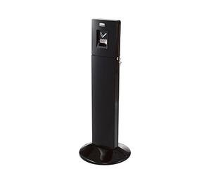 Rubbermaid Commercial Products FGR93400BK Metro - Cendrier Vertical, Multicolore