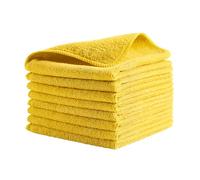Rubbermaid Carré microfibre Economy 40 x 40 cm Jaune - Sachet de 24