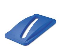 Rubbermaid Commercial Products Slim Jim Paper Lid - Blue