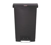 Rubbermaid Commercial Products 1883611 Poubelle en résineà pédale Noir 50 l