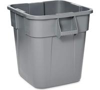 Rubbermaid conteneur BRUTE 106 litres carré en PP gris