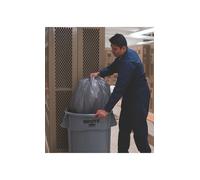 NWL Fût polyvalent blanc 121 l PE D. ext.560xH692mm RUBBERMAID Quantité:1