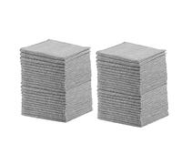 Rubbermaid Lot de 50 Chiffons de Nettoyage en Microfibre Tout Usage, 30,5 x 30,5 cm, Anti-Rayures, réutilisables/lavables pour Nettoyage/essuyage/Polissage pour Maison/Cuisine/Voiture