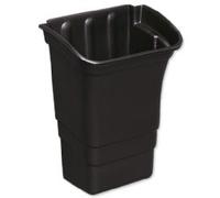 Rubbermaid Réf 3353-88-BLA Poubelle pour chariot utilitaire W431xD304xH558mm 30L Noir