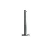 Cendrier sur pied mobile - Smokers' Pole - argent RUBBERMAID