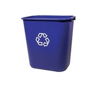 Rubbermaid – Corbeille à papier 12,9 L rectangulaire – Noir