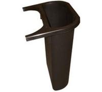 Rubbermaid Corbeille à papier 26,6 L PE Noir