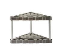 Rubbermaid, tour à outils d'angle de garage en plastique, facile à assembler, permet d'organiser jusqu'à 30 outils à long manche, râteaux, balais, pelles pour la maison/l'extérieur/les abris de jardin