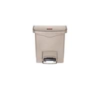 Rubbermaid - Tretabfalleimer Slim Jim 1883455 Kunststoff 15l Beige