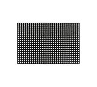 Vidaxl Tapis Caoutchouc 22 Mm 80 X 120 Cm Noir
