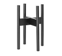 Rubberneck Support de Plantes en Bambou - Support pour Pots de Fleurs Réglable en Bambou - pour l'Intérieur et l'Extérieur - Noir