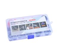 Rubbers Gasket Ring, Faucet Washers O Rings, Rubber Leak-Proof Gaskets Kit, Sealing Connections Washer Orings, Rubber Ring Set For Plumbing Repair, Assorted Sizes, Flexible Material, 17.3x10x2.3cm
