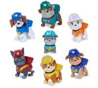 Rubble & Crew Ruben & Compagnie - Coffret Cadeau 7 Figurines - Dessin Animé Ruben - Figurine Pat Patrouille À Collectionner - Pat Patrouille Jouet - Cadeau Enfant 3 Ans Et + - Jouet Enfant 3 Ans Et +