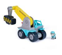 Rubble & Crew Ruben & Compagnie - Véhicule Démolition Molly - Voiture Figurine Pat Patrouille À Collectionner - Dessin Animé Aventures Constructions - Pat Patrouille Jouet - Voiture Enfant - Jouet Enf