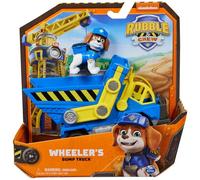 Rubble & Crew Ruben & Compagnie - Véhicule Figurine Benji - Voiture Figurine Pat Patrouille À Collectionner - Dessin Animé Aventures Constructions - Pat Patrouille Jouet - Voiture Enfant - Jouet Enfan