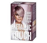 Rubélia Metallic Touch Coloration permanente pour cheveux - Rose gris métallisé - 115 ml