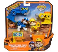 Spin Master – Figurines Pat Patrouille Ruben & Benji – 2 figurines, 2 outils de chantier – 3+