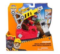 Ruben & Compagnie - Grue Puissante De Charlie - Voiture Figurine Pat Patrouille À Collectionner - Dessin Animé Aventures Constructions - Pat Patrouille Jouet - Voiture Enfant - Jouet Enfant 3 Ans Et +