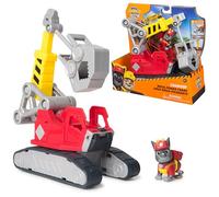 Ruben & Compagnie - Grue Puissante De Charlie - Voiture Figurine Pat Patrouille À Collectionner - Dessin Animé Aventures Constructions - Pat Patrouille Jouet - Voiture Enfant - Jouet Enfant 3 Ans Et +