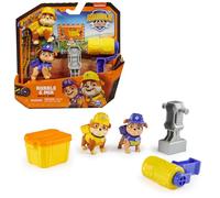 Ruben & Compagnie - PACK DE 2 FIGURINES RUBEN & MIX + ACCESSOIRES - Figurine À Collectionner - Figurine Pat Patrouille Et Sable Magique Kinetic Sand - Pat Patrouille Jouet - Jouet Enfant 3 Ans et +