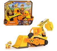 Ruben & Compagnie - Véhicule Deluxe Ruben - Voiture Figurine Pat Patrouille À Collectionner - Dessin Animé Aventures Constructions - Pat Patrouille Jouet - Voiture Enfant - Jouet Enfant 3 Ans Et +