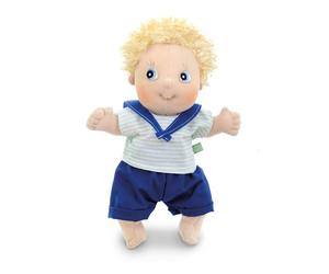 Rubens Barn 150011 zachte pop, Cutie Adam, groot 32 cm