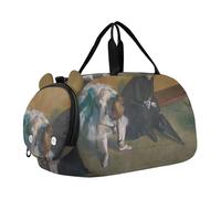 Rubens Painting Diana Hunt Sac de voyage pour enfants, Edgar Degas imprime Waiting, Classique