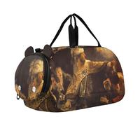 Rubens Painting Diana Hunt Sac de voyage pour enfants, Fête de Rembrandt Belshassar, Classique