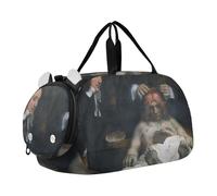 Rubens Painting Diana Hunt Sac de voyage pour enfants, Leçon d'anatomie Rembrandt Dr. Deijman, Classique