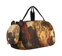 Rubens Painting Diana Hunt Sac de voyage pour enfants, Rembrandt Lapidation de Saint-Étienne, Classique