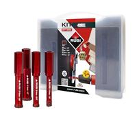 Rubi 4DRILL MINI DRYGRES KIT HEX - Set forets trépans - six pans (4pcs)