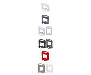 Rubi 2855 Clips De Nivellement Delta - 1,5 Mm - 3-12 Mm (2400 Pièces)