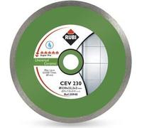 RUBI 30949 Diamond Blade general ceramic continuous (CEV) 250 SUPERPRO, Gris, 250 mm