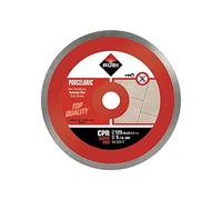 RUBI 30973 Disque diamant en grès cérame continu (CPR) 125 mm Superpro Gris