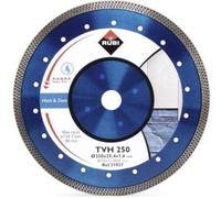 RUBI 31937 Disque diamanté Matériau Duro Turbo Viper (TVH) 250 SuperPro, Gris, 250 mm