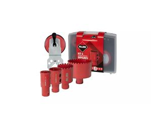 Rubi 51931 Jeux De 4 Forets Diamant - KIT Drygres Premium - 28/35/43/68 Mm